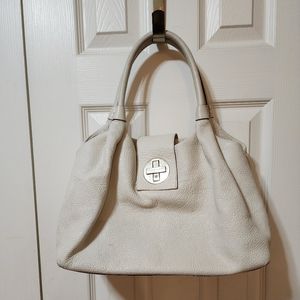 Kate Spade Cream Slouch Satchel/Purse